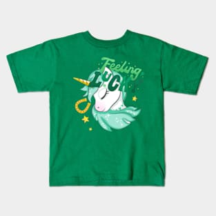 my little artax feeling lucky st patricks day Kids T-Shirt